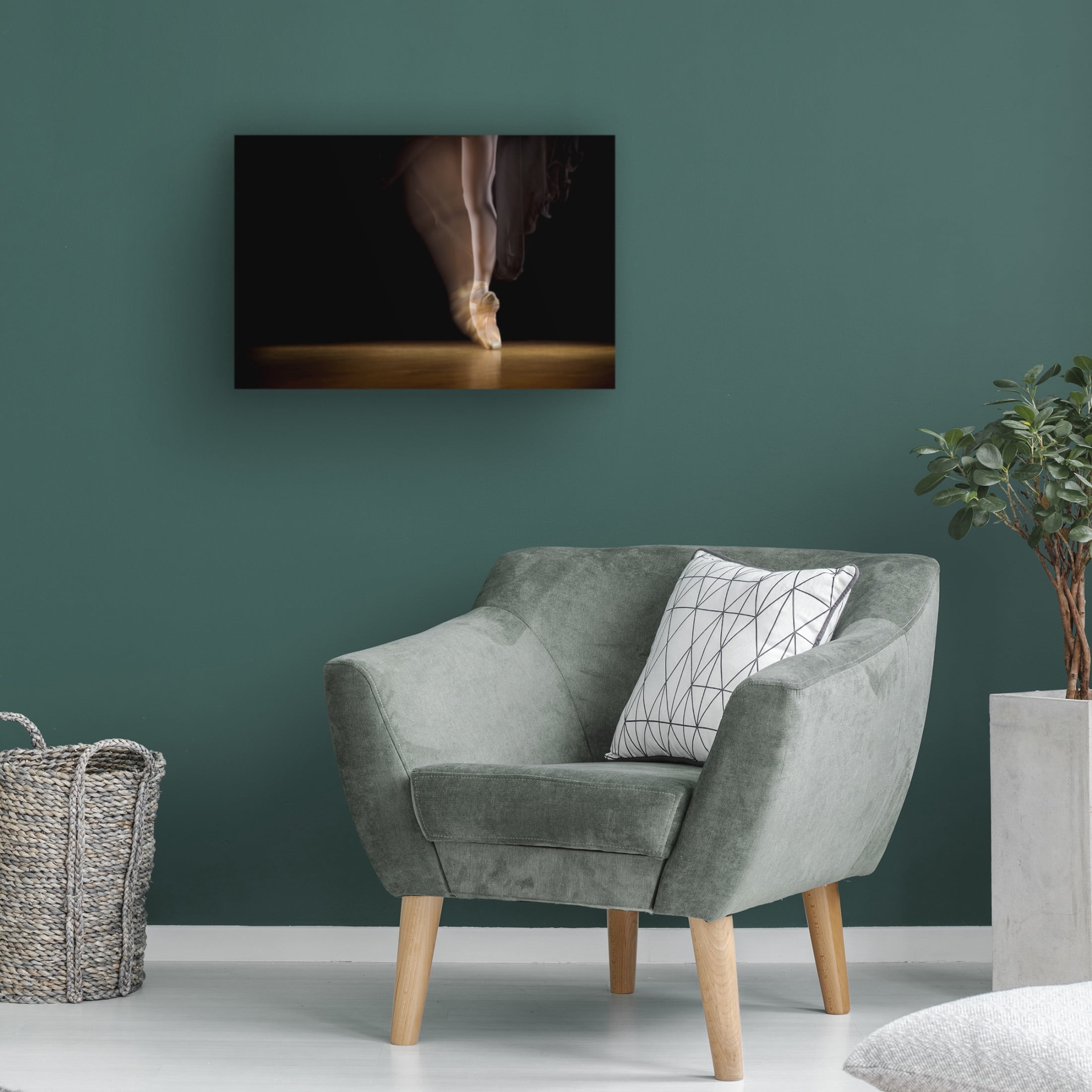 Canvas Wall Art - Howard Ashton-Jones 'Spin' Wall Art for Living Room, Bedroom, or Office Décor by Trademark Fine Art - 19 x 12 Inches