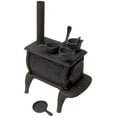 thumbnail image 1 of Old Mountain 10142 Black Mini Box Stove Set, with Accessories, 10 1/2 Inch Tall, 1 of 1