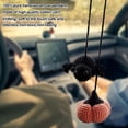 thumbnail image 4 of HUGFEGWE Car Ornament Rear View Mirror Hanging Accessories Handmade Spiders and Pumpkins Car Ornament CA919-123784, 4 of 7