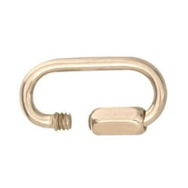 Campbell T7630556 Stainless Steel Quick Link, Polished, 3/8" Size, 3-3/16" Length, 3/8" Opening, 1540 lbs Load Capacity