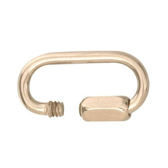 Campbell T7630556 Stainless Steel Quick Link, Polished, 3/8" Size, 3-3/16" Length, 3/8" Opening, 1540 lbs Load Capacity