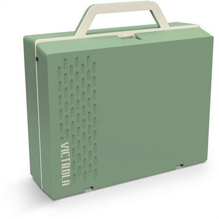 Victrola - Re-Spin Sustainable Bluetooth Suitcase Record Player - Basil Green