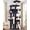 Dark Grey, variant on F83C Heavy Duty Tall Tree, 83in Multi-Level Tower, Beige | Easy Assembly, Maine Coon, Large Cats, Tall Tower, 2 Condos, 3 Baskets, 2 Perches, 7 Sisal Posts, Anti-Topple Strap