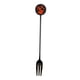 thumbnail image 5 of Cubiertos individuales reutilizables, decoración portátil, metal, gótico, vajilla de Halloween Calabaza de tenedor negro, 5 of 9