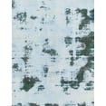 thumbnail image 1 of Ahgly Company Machine Washable Indoor Rectangle Abstract Cadet Blue Green Area Rugs, 5' x 7', 1 of 7