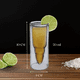 thumbnail image 2 of Pack 5 Shot Caballito Forma De Bala Vaso Tequilero Vidrio, 2 of 3