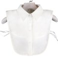 thumbnail image 1 of Blusa desmontable de cuello falso de medio cuerpo Medias camisas que combinan con todo, 1 of 2