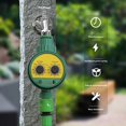 thumbnail image 4 of Temporizador de riego, controlador de riego exterior, temporizador electrónico automático de manguera de riego, múltiples programas para jardín, etc., invernadero (pilas no incluidas), 4 of 5