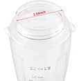 thumbnail image 4 of Pièces de Rechange 2 Gobelets de Smoothie 20oz, Compatibles avec Blender Oster Classic Series, 4 of 8