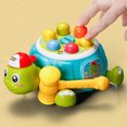 thumbnail image 2 of Plastic Hammer Whacking Toy for Children with Green Tortoise Game to Boost Reaction and Focus 10.5x7.8 Inches, 2 of 9