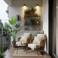 thumbnail image 3 of Lifelike Bird of Paradise Artificial Plant, Faux Banana Leaf Tree with Realistic Trunks, Indoor Silk Floor Plant Housewarming Gift for Home Decor in Living Room, Office, and Bedroom, 3 of 8