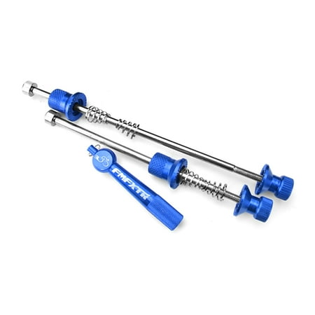 

Thinsont Alloy Mountain Skewer Portable Professional Detachable Release Outdoor Activity Cycle Skewers Accessories Blue