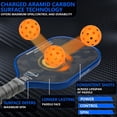 thumbnail image 4 of Paleta de pickleball IDTUP termoformada con fibra de carbono y kevlar, 4 of 6
