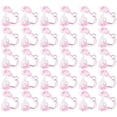 thumbnail image 1 of Miangastore 100PCS Clip-on Earring Base Ear Clip Materials Plastic Pink Practical for Women, 1 of 8