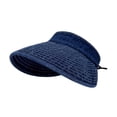 thumbnail image 2 of yotijay Women Sun Hat Cap Lightweight Stylish Beach Hat for Vacation Camping Outdoor Dark Blue, 2 of 9