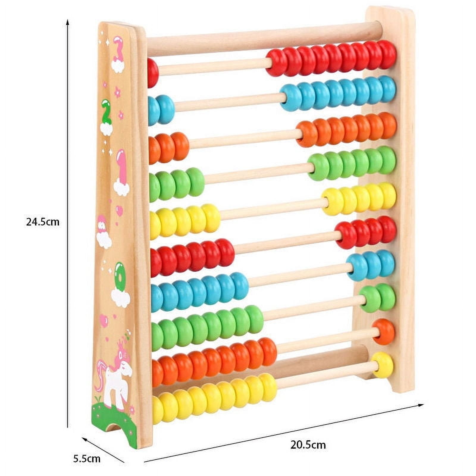 Friend Smith & Co Abaco - Classic Wooden Toy Abacus for Children