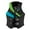 Black/Dayglo/Turquoise, variant on O'Neill Women's Siren USCG Life Vest