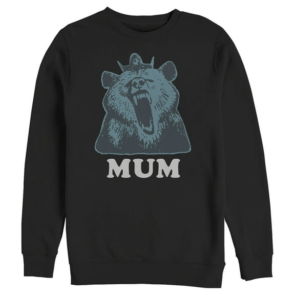 Men's Ralph Breaks the Internet Mum Bear  Sweatshirt Black Medium