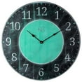 thumbnail image 6 of River City Cuckoo LDIST-B-22 Large Distressed Blue & Black Wall Clock, 6 of 7