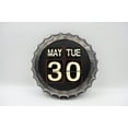 thumbnail image 1 of Bouchon de Bière Vintage Calendrier Décoration Murale, 1 of 1