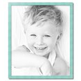 thumbnail image 2 of ArtToFrames 31" x 37" Eggshell Blue Picture Frame, 31x37 inch Blue Wood Poster Frame (WOM-4599),  Pack, 2 of 8