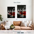 thumbnail image 3 of Elephant Stock Cognac Drinks Wall Art - Vertical Canvas Wall Art - Living Room Wall Decor - Food And Drink Canvas - Black And Red Decor - 26" x 39", 3 of 4