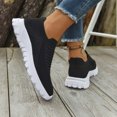 thumbnail image 5 of Domzle Walking Shoes for Women Wide Width Slip On Casual Comfort Walking Shoes Black US-5.5, 5 of 5