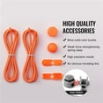 thumbnail image 3 of 2Pair No Tie Shoelaces - Tieless Elastic Shoe Laces - Strong Lock Laces - One Size Fits For Adults And Kids - style:style2;, 3 of 6