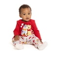 thumbnail image 4 of Winnie the Pooh Baby Girls Valentine's Day Long Sleeve Bodysuit with Matching Joggers, 2-Piece Set, Sizes Newborn-12M, 4 of 7