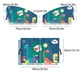 thumbnail image 4 of Sidaley Coche Lodestone Side Window Sunshades Spaceman Universal Vehicle Cute Style Sunshade cubierta de doble capa para niños Automoción decorativa y accesorios Espacio/pasajero 76*48 Sidaley VI022234-05, 4 of 6