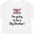 thumbnail image 4 of Inktastic I'm Going to Be a Big Brother Boys Long Sleeve Toddler T-Shirt, 4 of 5