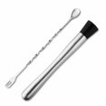 thumbnail image 2 of Yeacher 6pcs Cocktail Set Boston Shaker Mixer Stainless Steel Drink Making Tool Kit for Home Bar Use, 2 of 8