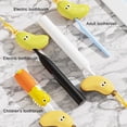 thumbnail image 4 of OIUR Banana Toothbrush Case Holder Toothpaste Dispenser Portable Travel Storage Box Waterproof Tooth Brush Caps Holder for Travel Daily Use, 4 of 7