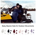 thumbnail image 4 of stanreset 1 Set Beanie Hat Comfortable Baby Gloves Hats Exquisite Children Clothes Wool Outdoors Accessory for Resisting Coldness Type2 NO2, 4 of 6