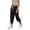 Black, variant on Women's Pants All Season drawstring waist solid color with pockets stretchy easy to match perfect for summer weather Red M