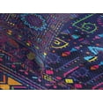 thumbnail image 4 of Ambesonne Psychedelic Quilted Bedspread Set 3 Pcs, Hippie Themed Animals, King Size, Multicolor, 4 of 5