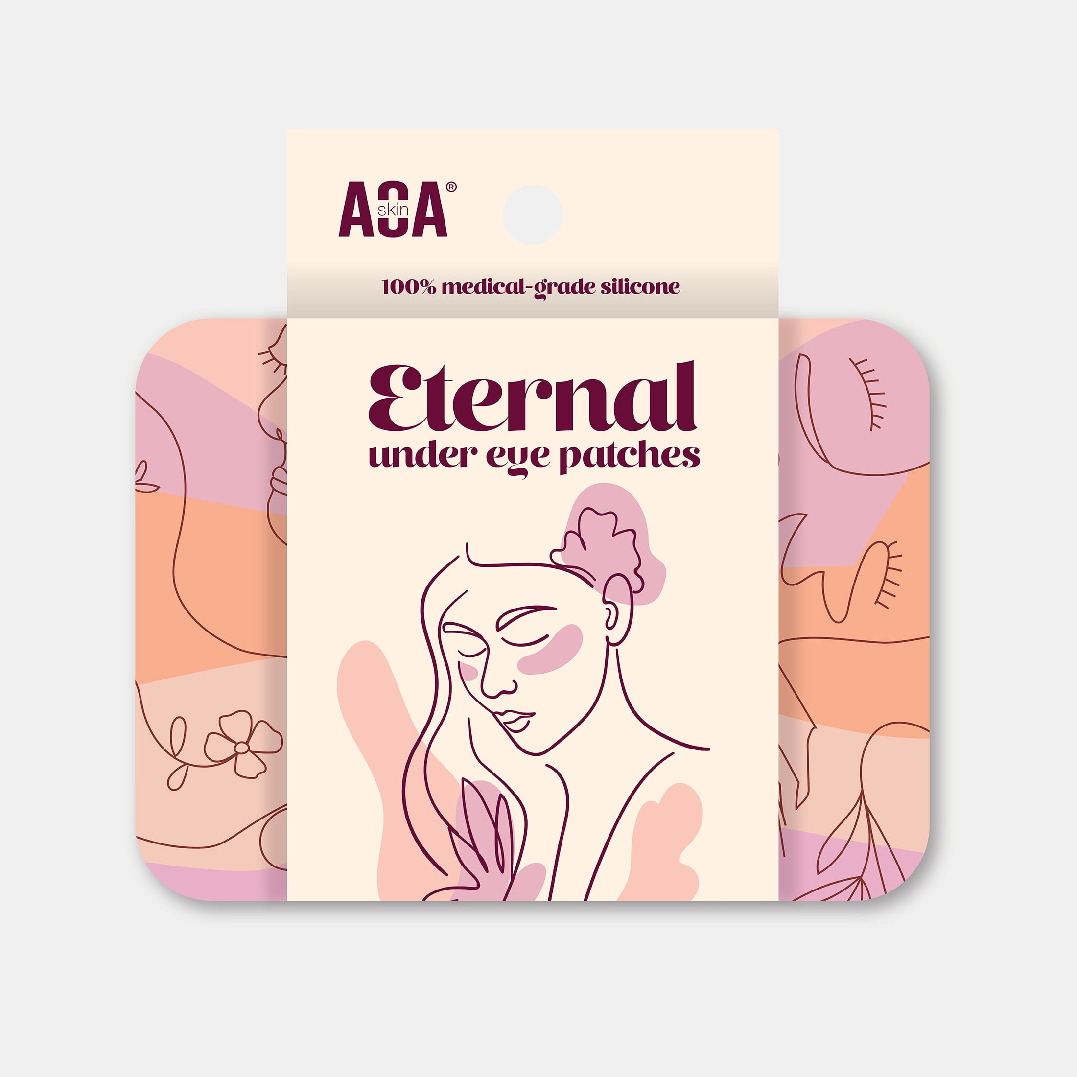 AOA Skin Eternal Under Eye Silicone Patches, 1 Pair