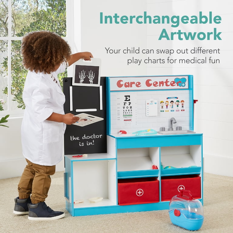 Best Choice Products Pretend Play Doctor's Office Wooden Toy Set