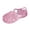 Pink, variant on Jamicy Children's Beach Sandals Girls Jelly Shoes Soft Rubber Sole Closed Toe Beach Summer Mary Jane Kids Princess Dress Flat Shoes