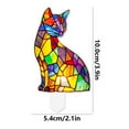 thumbnail image 3 of ICQOVD Acrylic Potted Plant Decoration Plugin Ornament Transparent Lightweight Safe for Plants Multifunctional Easy to Clean Home Garden Decorative Insert Plant Support Frame 5.4x10cm, 3 of 8
