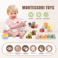 thumbnail image 2 of Set de juguetes LUCKFUTURE Baby 6-18 meses Montessori 8 en 1 +6M, 2 of 8