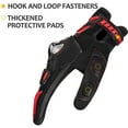 thumbnail image 6 of ILM Motorcycle Motocross Cycling Off-Road Dirt Bike Gloves for Men Women Touchscreen Hard Knuckle ATV MTB Guantes (Red, L), 6 of 7