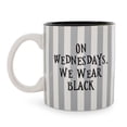 thumbnail image 2 of Addams Family Wednesday "On Wednesdays We Wear Black" Ceramic Mug | 20 Ounces, 2 of 8