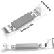 thumbnail image 2 of 3 Pieces Magnetic Bottle Openers Can Opener Classic Beer Opener Stainless Steel Small Bottle Opener Can Tapper with Magnet for Camping and Traveling, 2 of 4