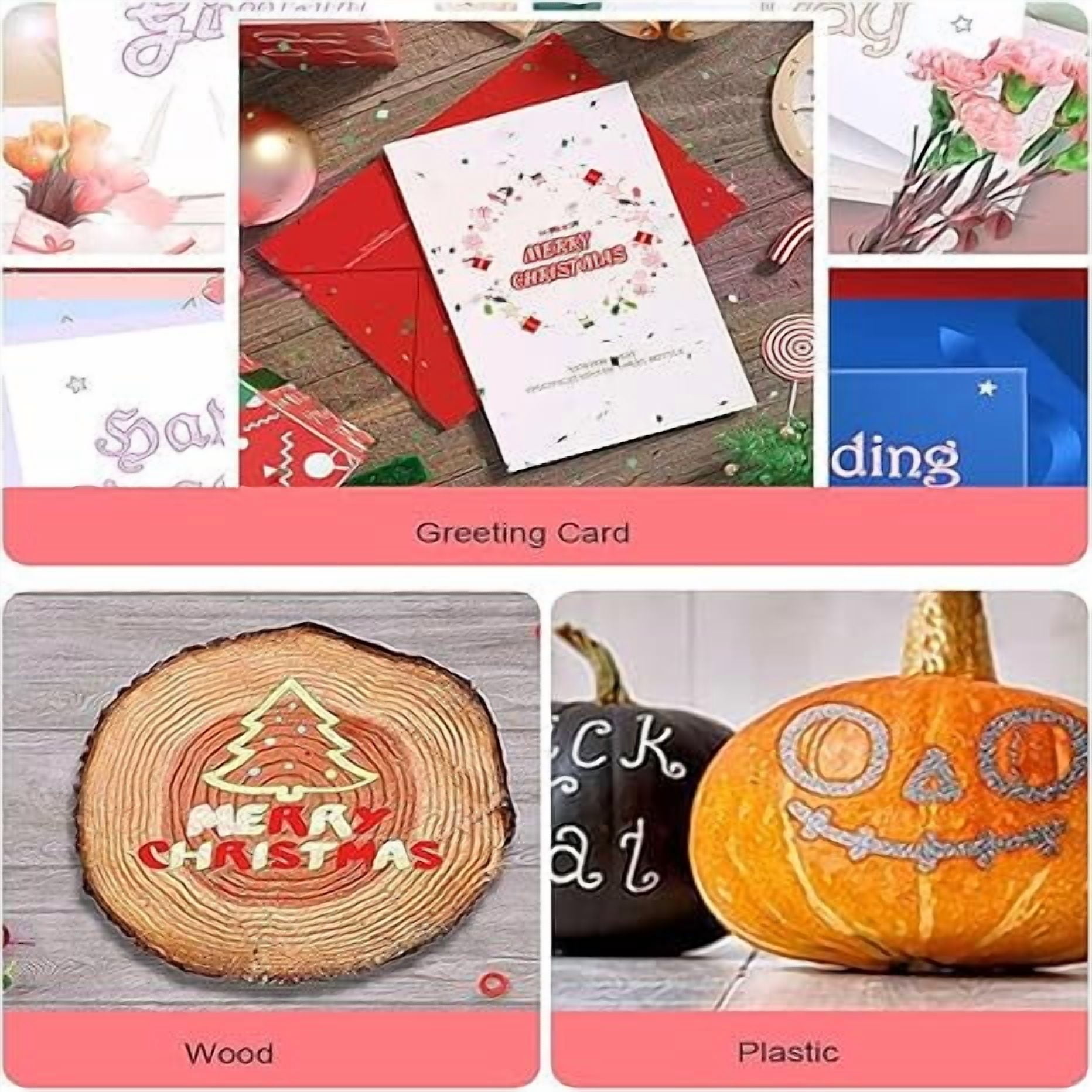 Christmas Gifts TweensMarker Pen for Highlight, 8/12/24/36 Colors Marker Pen for Highlight, Double Line Outline Pens