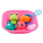 9 PCS Funny Kid Shower Toy Baby Bath Toys for Squirt Toddler Swimming Pool