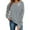 Gray, variant on T Shirts for Women Round Neck Merry Christmas Printed Long Sleeved Top Sweatshirts Casual Spring Fashion Tops Loose Fit Lightweight Girls Outfits Clothes