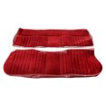 thumbnail image 2 of Brothers Trucks 05-321 Seat Upholstery-Deluxe Pleat Cloth/Vinyl-Maroon/Burgundy, 2 of 6