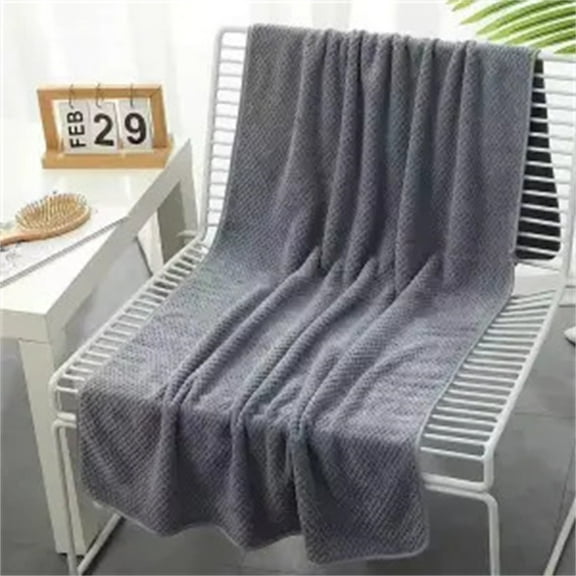 Bath Towel Quick Dry Absorbent Soft Bath Sheet Home Bathroom Shower Beach Gym Spa Luxury Cotton Like Terry Cloth