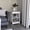 White, variant on 3 - tier side table design / For coffee and drink use / Fit well in small rooms